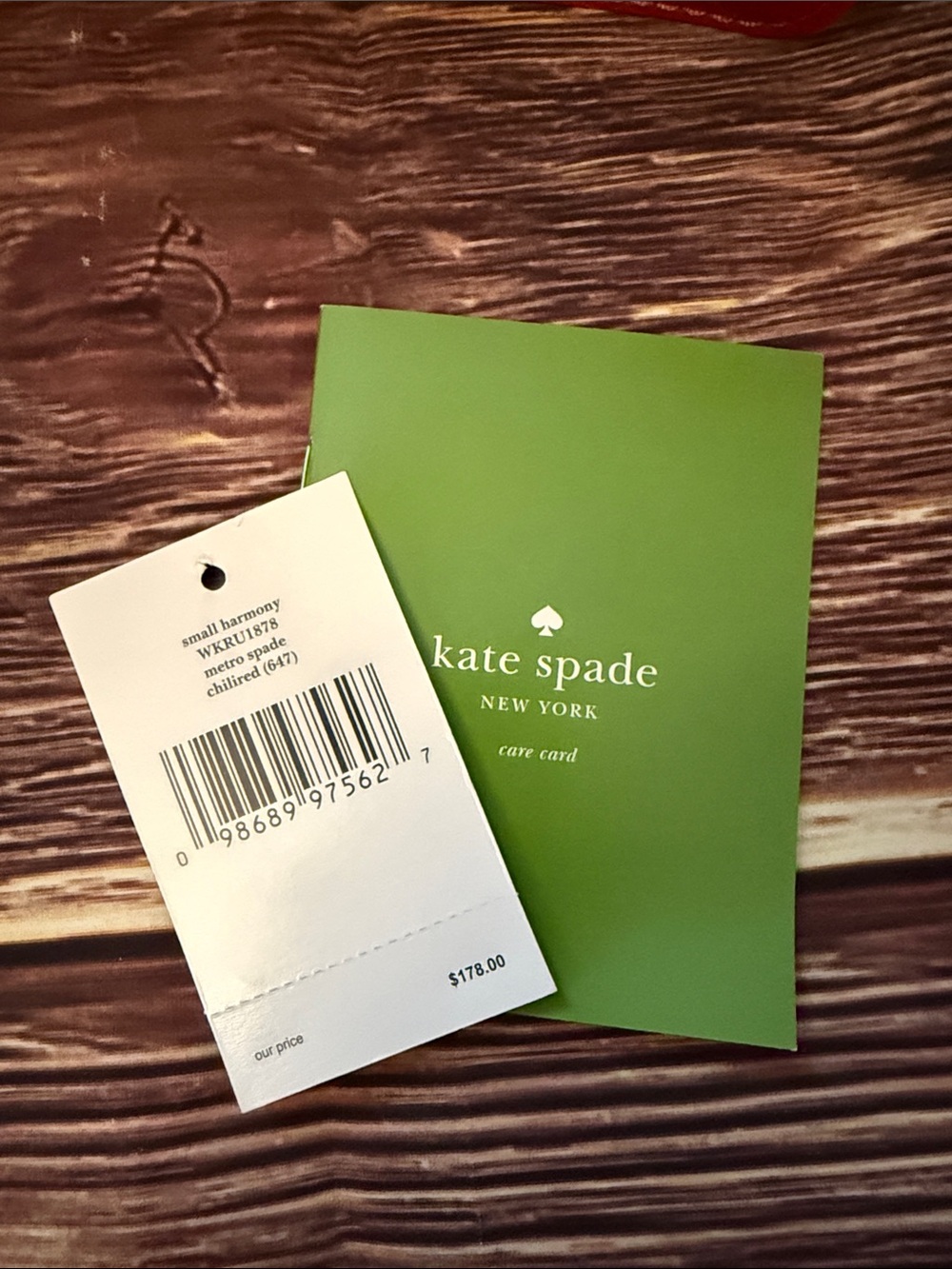 kate spade Red Patent Perforated Tote - Picture 4 of 4
